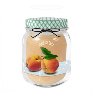 Peach Preserves Jar PNG dhn56 PNG with transparent background