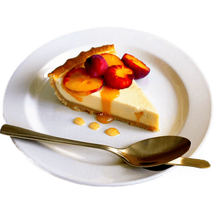 Peaches and Cream Flan PNG 06132024 PNG with transparent background
