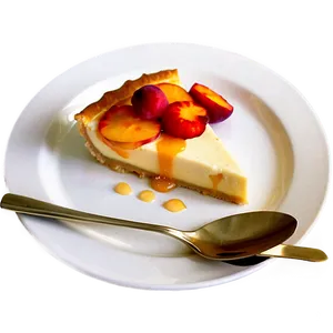 Peaches And Cream Flan Png 06132024 PNG Image