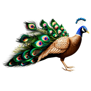 Peacock Illustration PNG sgq PNG image with transparent background