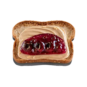 Peanut Butter Jelly Toast Png Axb74 PNG Image