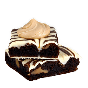 Peanut Butter Swirl Brownie PNG fvf57 PNG with transparent background