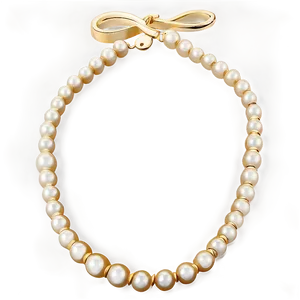 Pearl Gold Necklace Png 55 PNG Image