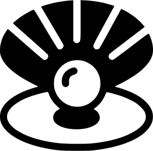 Pearl Sea Shell - Pearl Icon Png, Transparent Png PNG image with transparent background