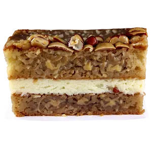 Pecan Cake Slice Png Qwm62 PNG Image