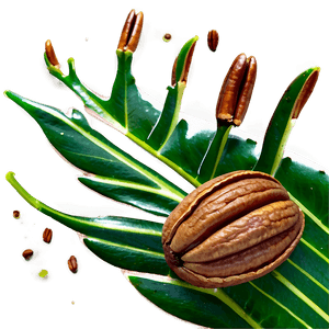 Pecan Garnish PNG hrs66 PNG with transparent background