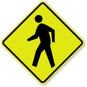 Walking Man Street Sign, HD Png Download PNG image with transparent background