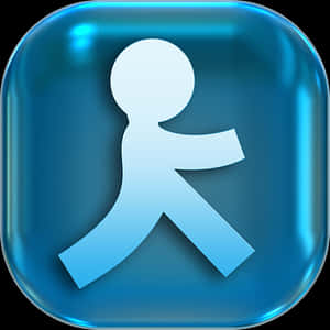 Pedestrian Symbol Icon PNG with transparent background