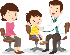 Pediatric Checkup Clipart PNG Image