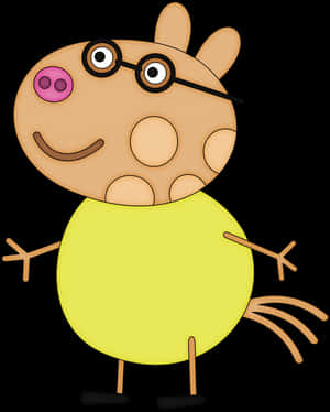 Pedro_ Pony_ Peppa_ Pig_ Character PNG image with transparent background