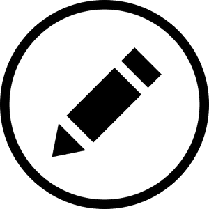 Edit Comments - Edit Icon Png Circle, Transparent Png PNG image with transparent background