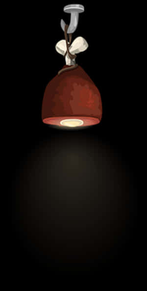 Pendant Lamp Illumination Dark Background PNG image with transparent background
