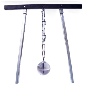 Pendulum Experiment Setup Png 06252024 PNG Image