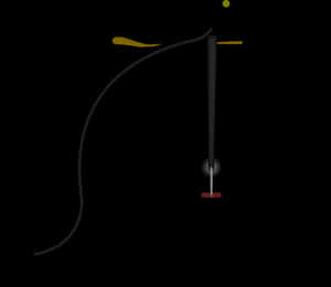 Pendulum Swing Dark Background PNG with transparent background
