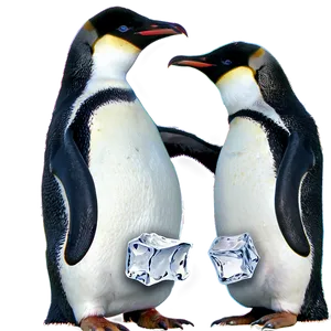 Penguins And Ice Png 06112024 PNG Image