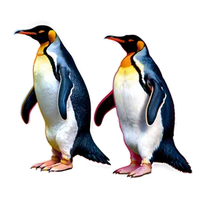 Penguins Drawing Png Abt PNG Image