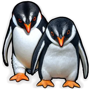 Penguins Drawing Png Yyu19 PNG Image