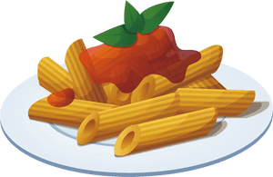 Picture Freeuse Library Italian Cuisine Pizza Tomato - Penne Pasta Cartoon, HD Png Download PNG image with transparent background