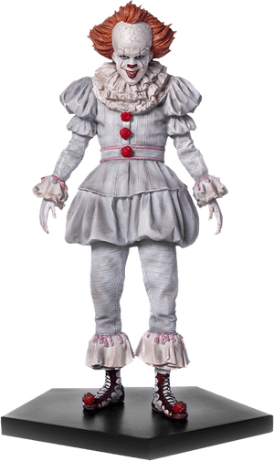 Pennywise 1 10 Iron Studios, HD Png Download PNG image with transparent background