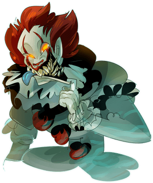 Pennywise Fanart Cute 2017, HD Png Download PNG image with transparent background