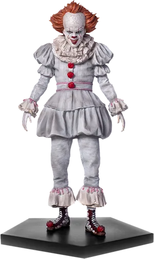 Pennywise Figure Standing PNG Image