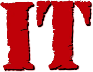 Pennywise Red Boots PNG Image