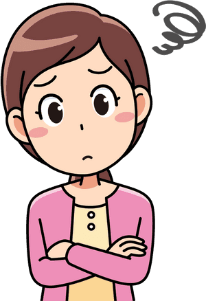 Pensive Cartoon Character.png PNG image with transparent background