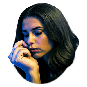 Pensive Person PNG 11 PNG image with transparent background