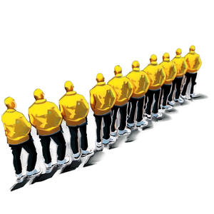 People Standing in Line PNG 66 PNG