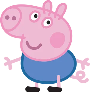 Peppa Pig Cartoon Character PNG Image