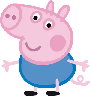 Peppa_ Pig_ Character_ Illustration PNG Image