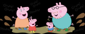 Peppa_ Pig_ Family_ Muddy_ Adventure PNG image with transparent background