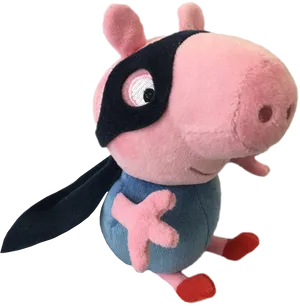 Peppa Pig Superhero Plush Toy PNG Image