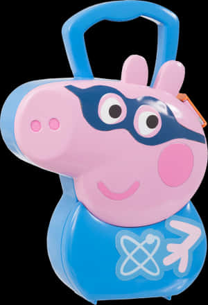 Peppa Pig Superhero Watering Can PNG image with transparent background