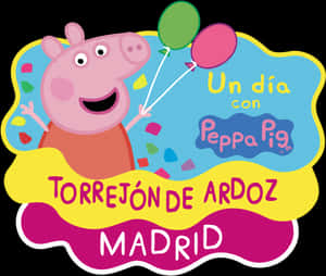 Peppa Pig Torrejonde Ardoz Madrid Event PNG image with transparent background