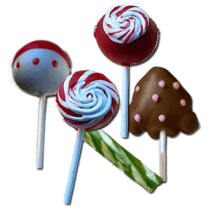 Peppermint Cake Pops PNG 06272024 PNG with transparent background