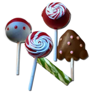 Peppermint Cake Pops Png 06272024 PNG Image