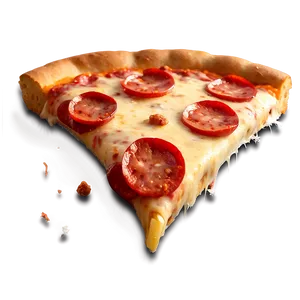 Pepperoni Pizza A PNG Image