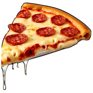 Pepperoni Pizza B PNG Image