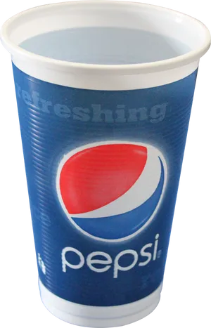 Pepsi Branded Paper Cup PNG Image