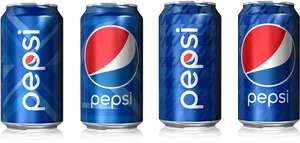 Pepsi Can Collection PNG Image