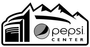 Pepsi Center Logo Blackand White PNG Image