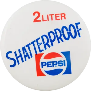 Pepsi2 Liter Shatterproof Cap PNG Image