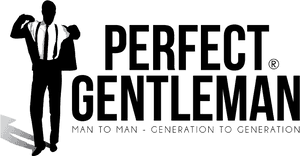 Perfect Gentleman Logo PNG image with transparent background