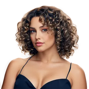 Perfect Perm Styles Png Koj PNG Image