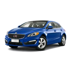 Periwinkle Blue Car Showcase Png 06252024 PNG Image