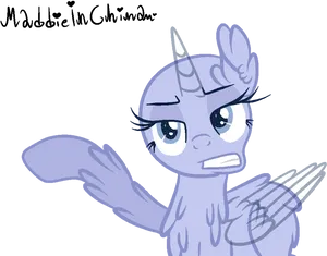 Perplexed_ Unicorn_ M L P_ Base PNG Image