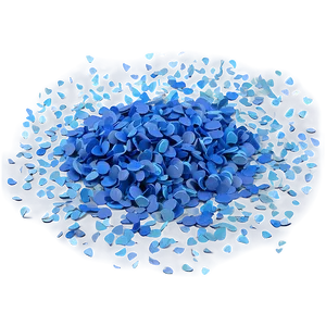 Persian Blue Confetti Splash Png 44 PNG Image