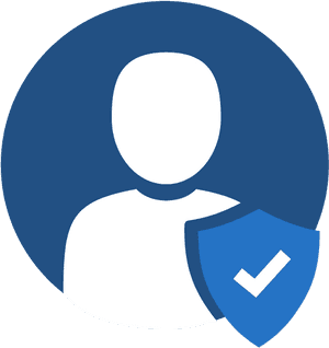 Blue Insurance Icon Png, Transparent Png PNG with transparent background