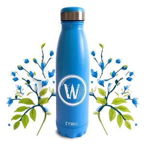 Personalized Reusable Water Bottle Png 06282024 PNG Image